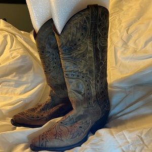 Dan Post Women Leather cowboy Boots New